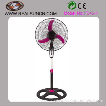 18" Industrial / Stand Fan With Pink Color Fs45-1